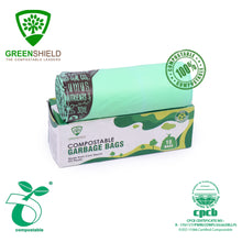 Load image into Gallery viewer, Greenshield Compostable Garbage Bags (Large)
