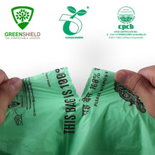 Load image into Gallery viewer, Greenshield Compostable Garbage Bags (Large)
