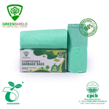 Load image into Gallery viewer, Greenshield Compostable Garbage Bags (Large)
